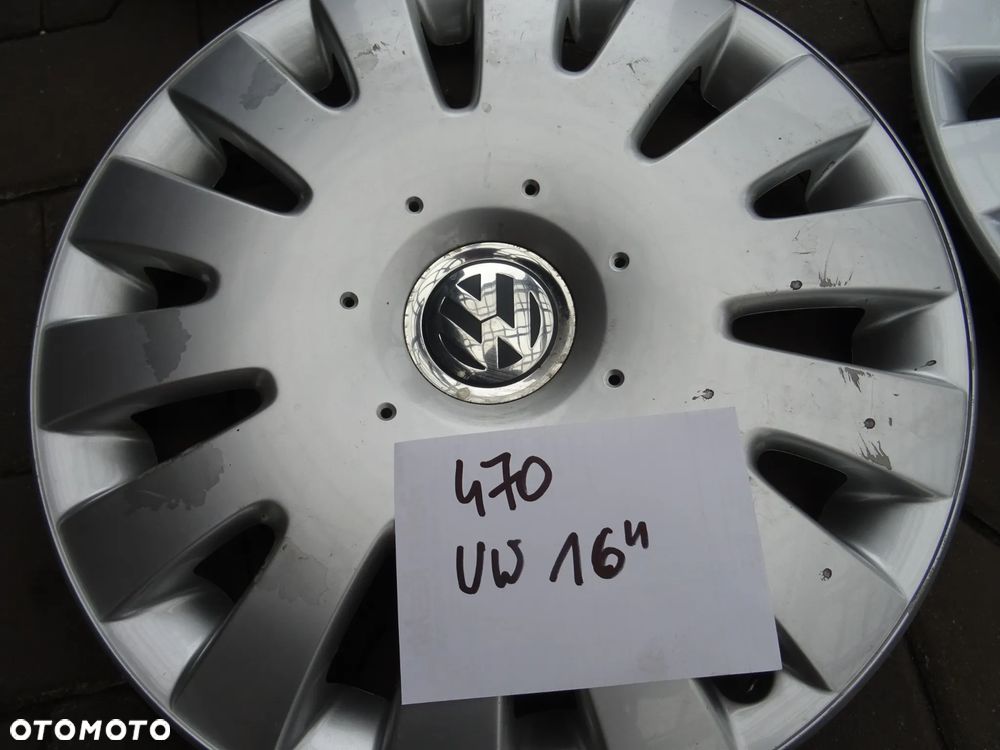 VOLKSWAGEN Oryginalne Kołpaki 16 - 9