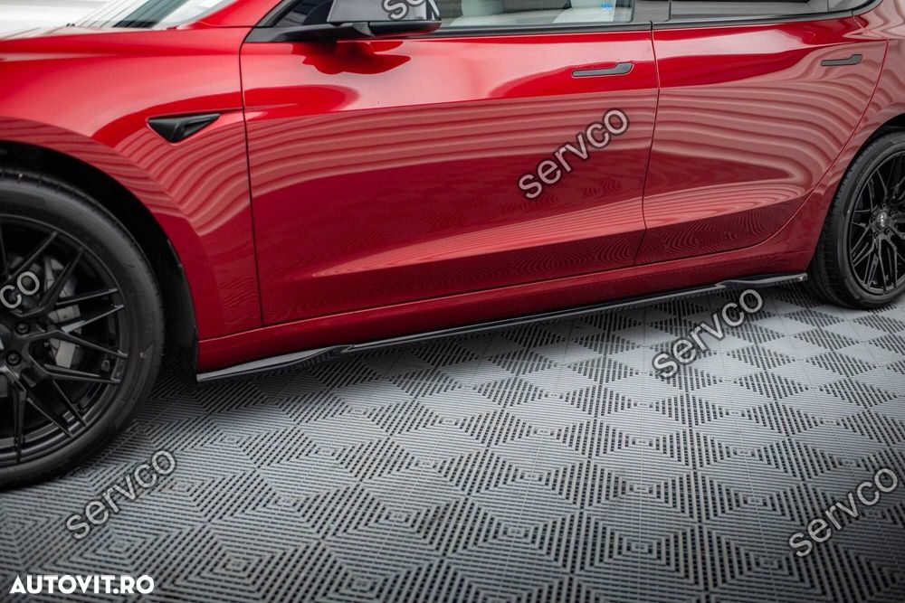 Praguri Tesla Model 3 Project Highland Facelift 2023- v4 Maxton Design - 3