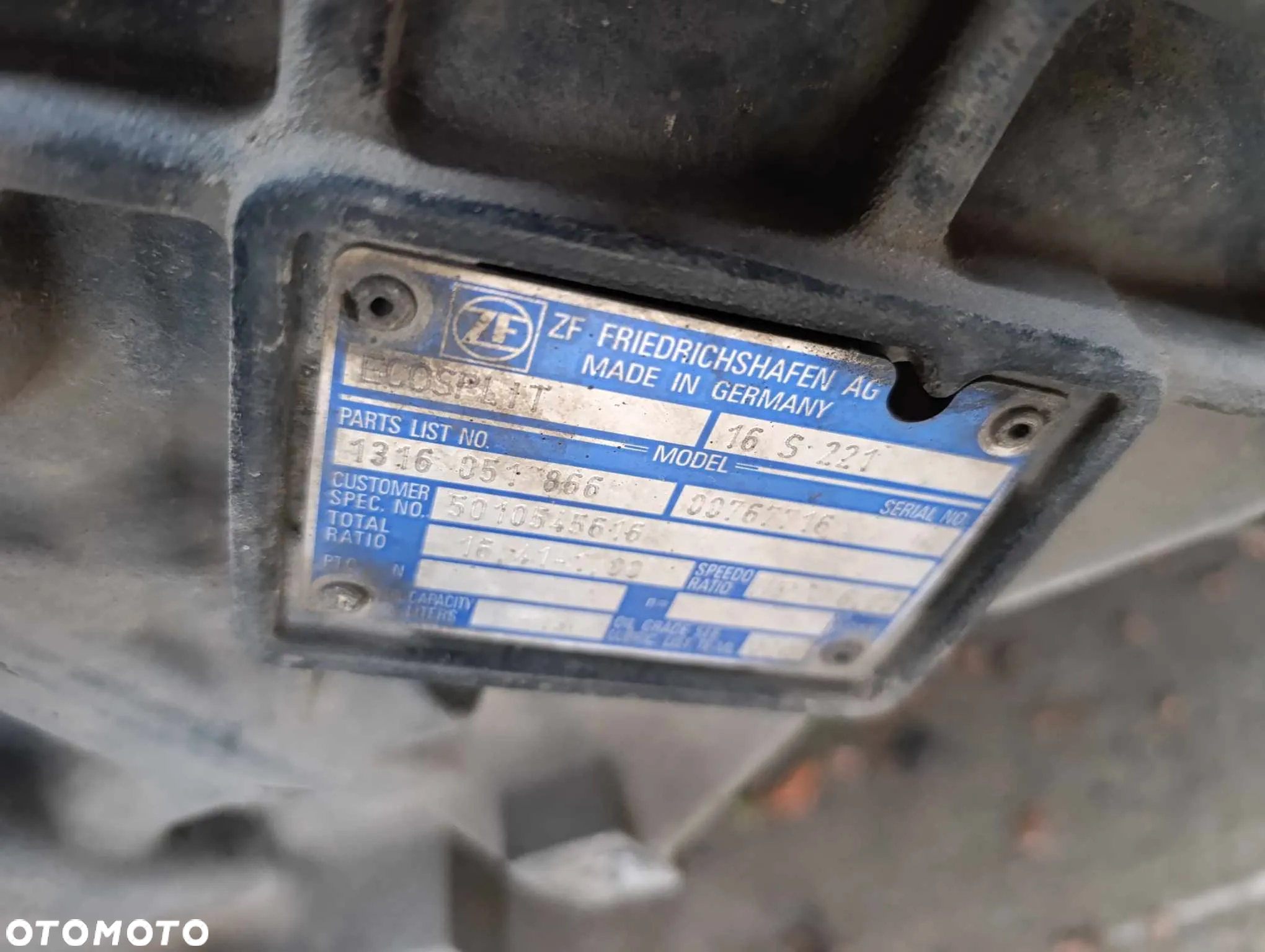 Skrzynia biegów Renault Magnum DXI 16S221 - 2