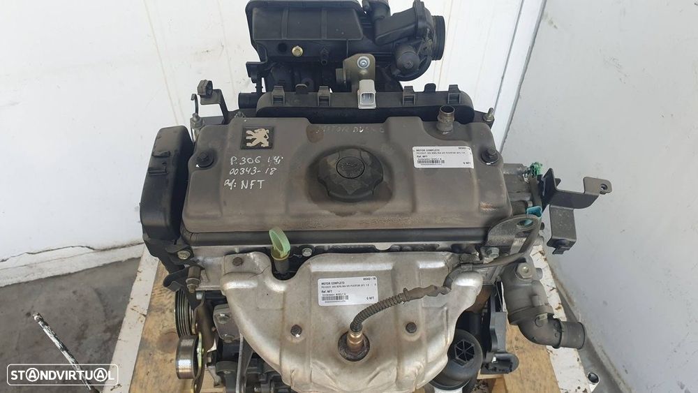 MOTOR COMPLETO PEUGEOT 306 2001 -NFT - 1