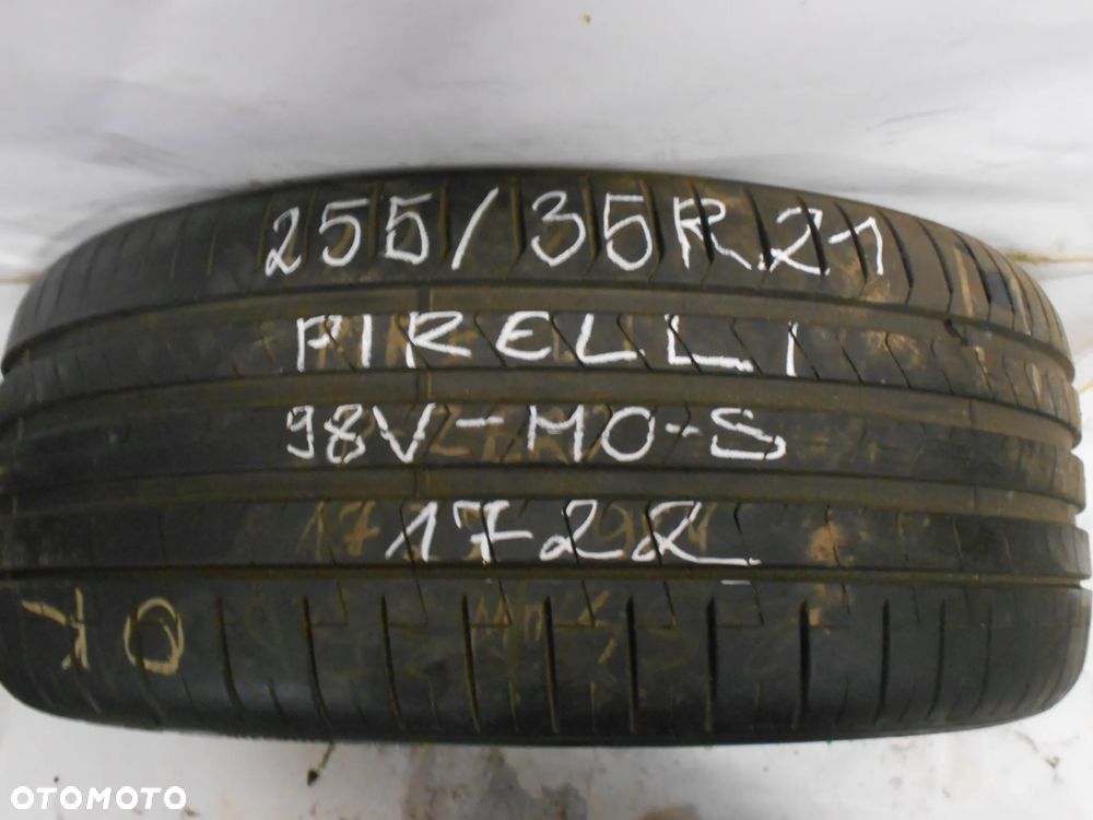 OPONA POJEDYNKA  255/35R21 PIRELLI PZERO MO-S DOT 1722 7.5MM - 1