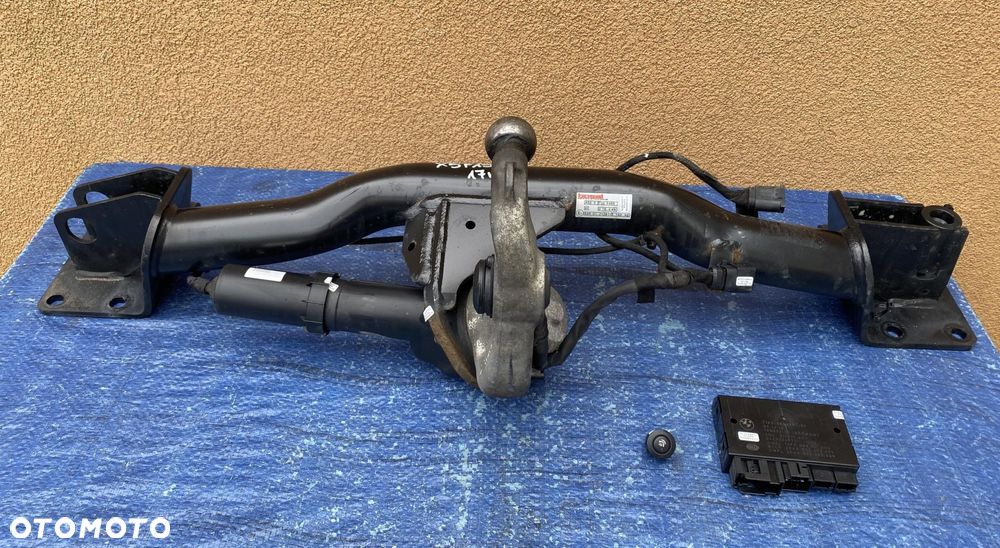 BMW X5 F15 HAK HOLOWNICZY SKŁADANY MODUŁ PRZYCISK ORYGINAŁ 13 PIN - 8