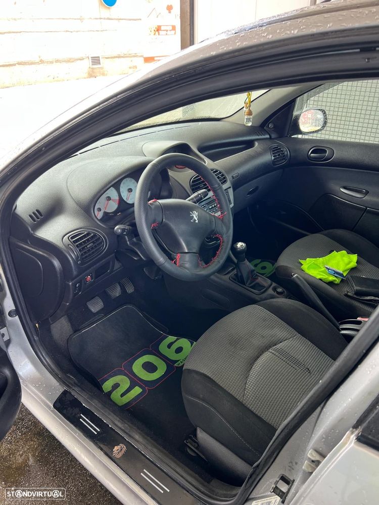 Peugeot 206 1.4 HDi Black & Silver - 5