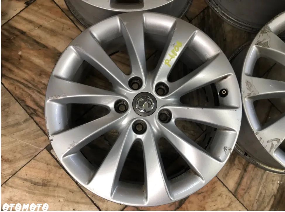 4806. Felgi Aluminiowe Alufelgi R17 5x115 70,3 ET 44 - 4 Szt Komplet- Opel Astra J Zafira - Gwarancja Wysyłka Montaż - 4