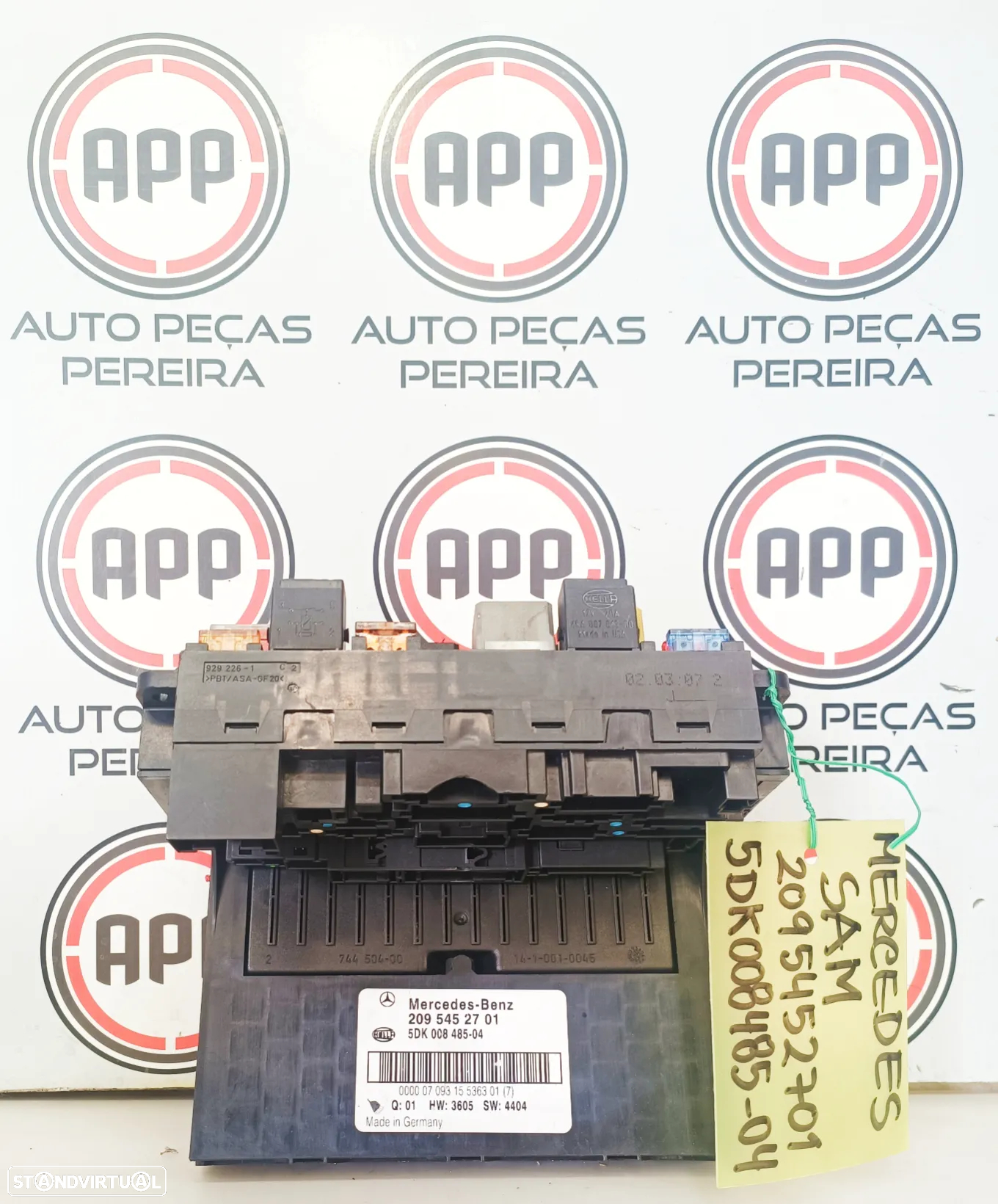 Módulo SAM Mercedes W203, W211, referências: 2095452701/5DK008485-04, 2115457601, 2095451501 - preço unitário. - 3