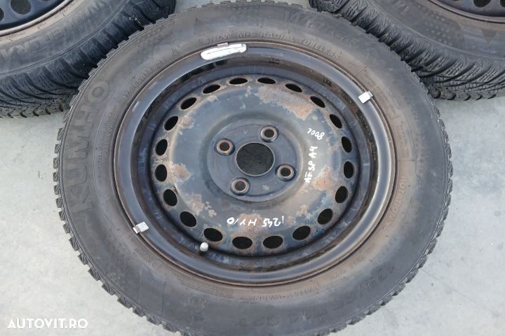 Jante tabla cu anvelope 14 - set 124R-000593 51/2JX14 175/65 R14 124R - 3