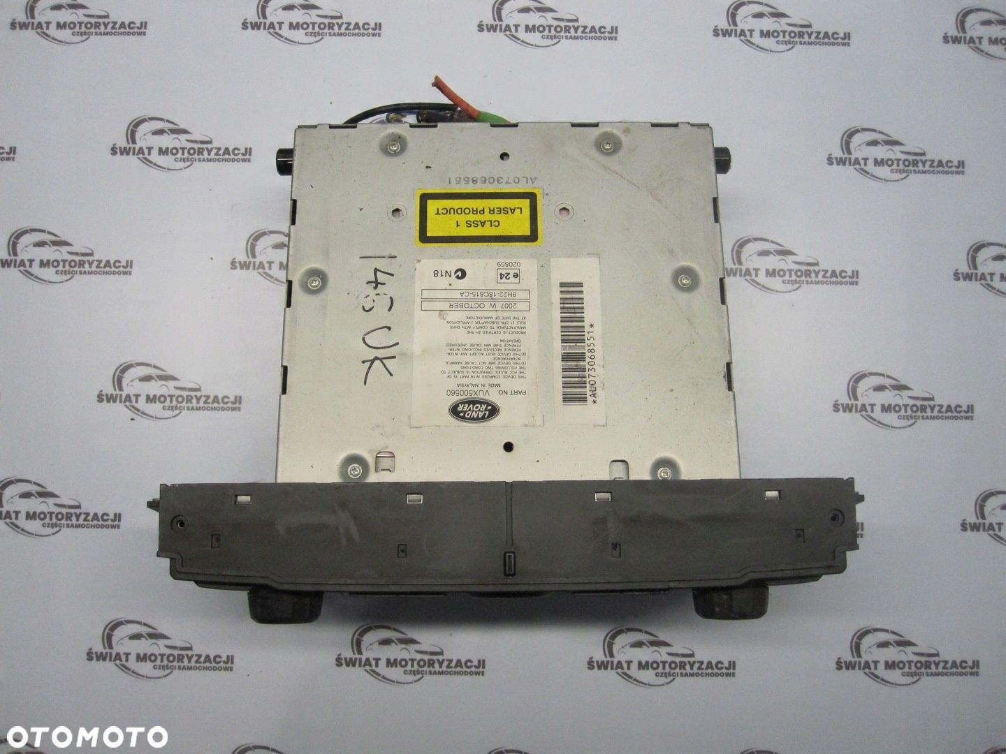 LAND ROVER DISCOVERY III 08r radio CD VUX500560 AL073068551 - 3