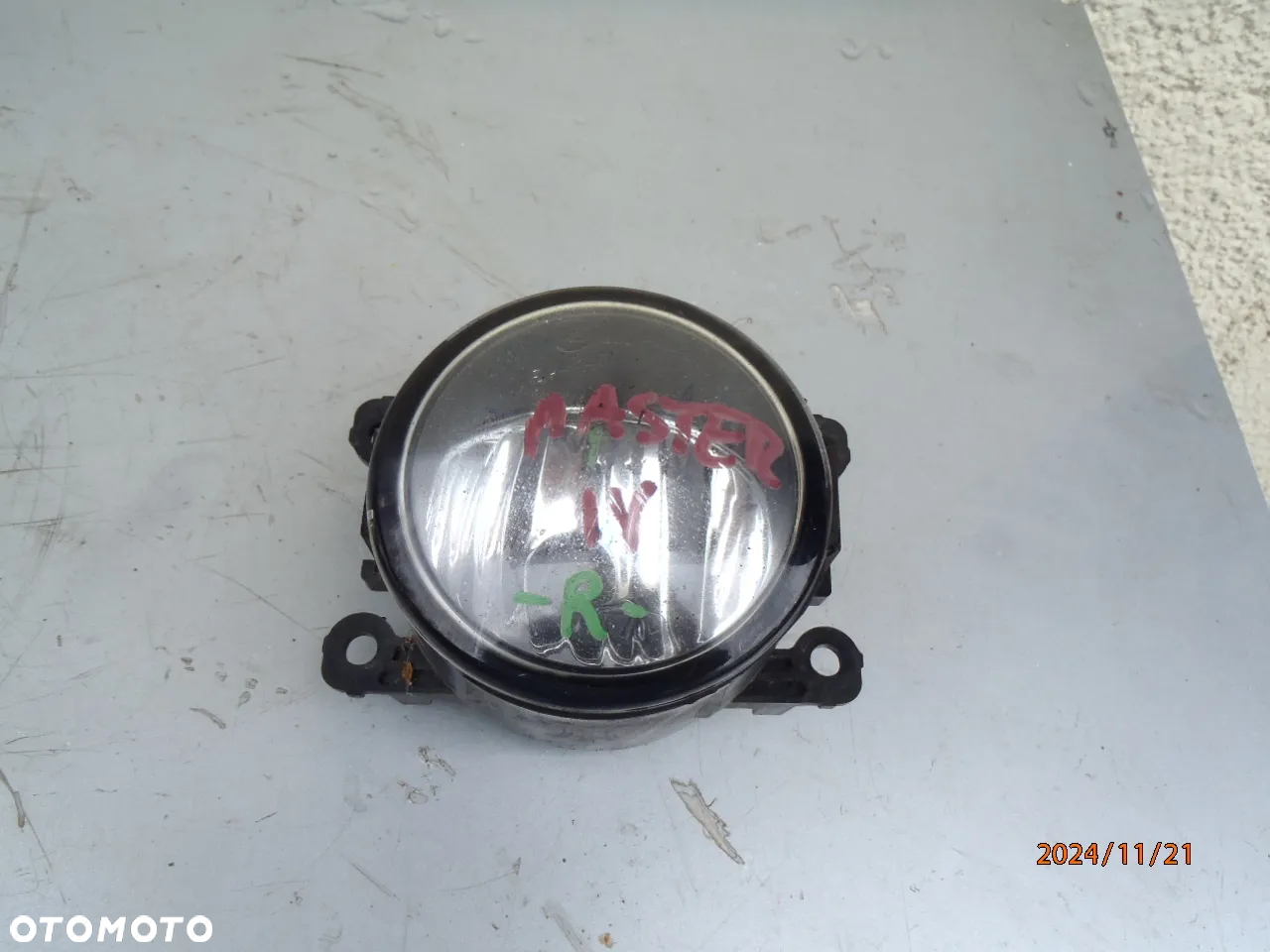 halogen światło przeciwmgielne prawy przód opel oryginał Opel Vivaro B Talento 15-21 renault master captur talisman scenic 4 scenic 3 kadjar trafic valeo 261503971R-c  89208441 - 7