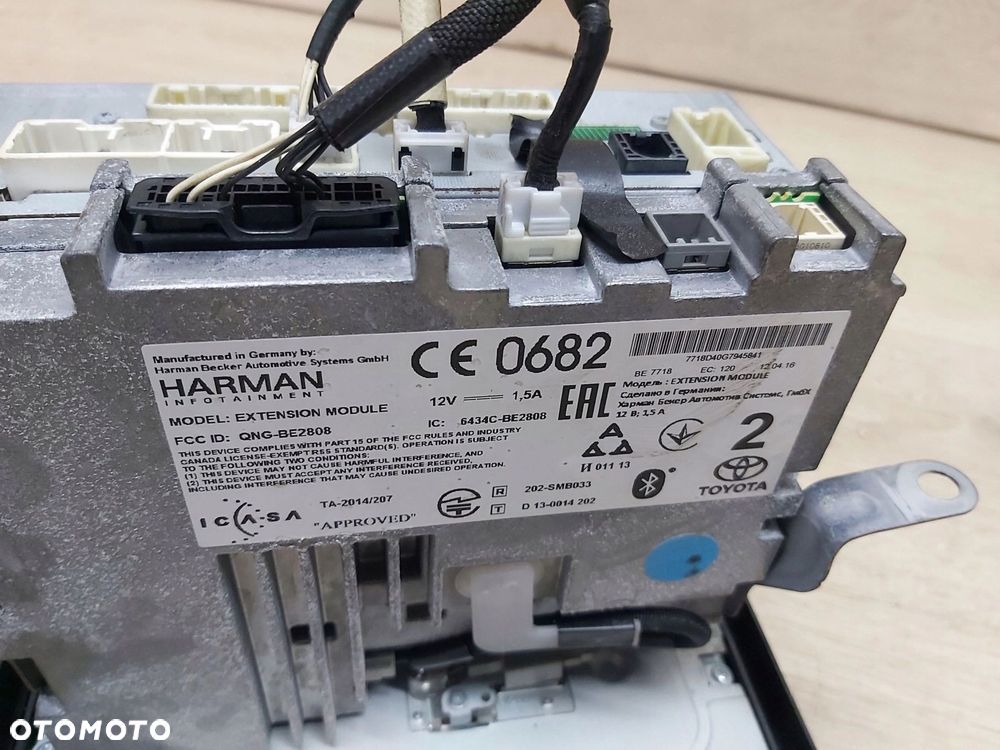 Toyota Prius IV xw50 Radio ekran Nawigacja GPS Harman 6434C-BE2808 - 3