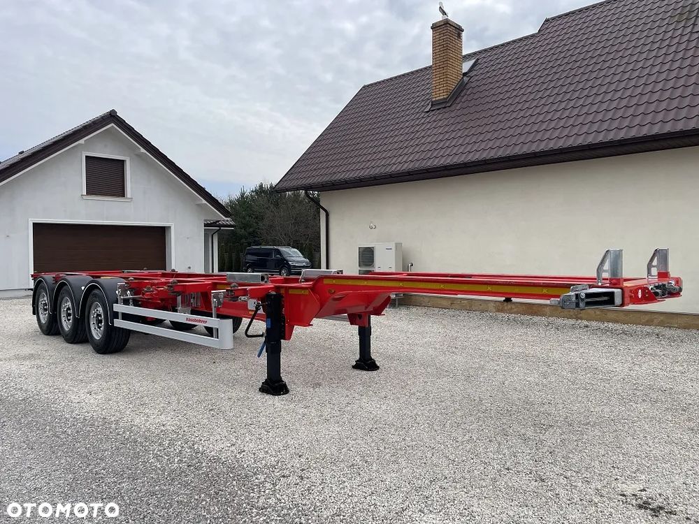 Kassbohrer K.SHG.AVH / 45-12 /27 EU / PODKONTENEROWA / STANDARD / 2023 / ROZSUWANE PODWOZIE PRZÓD I TYŁ / DO WSZYSTKICH T.KONTENERÓW / MAŁO UŻYWANA / SALON POLSKA / STAN JAK NOWY / - 2