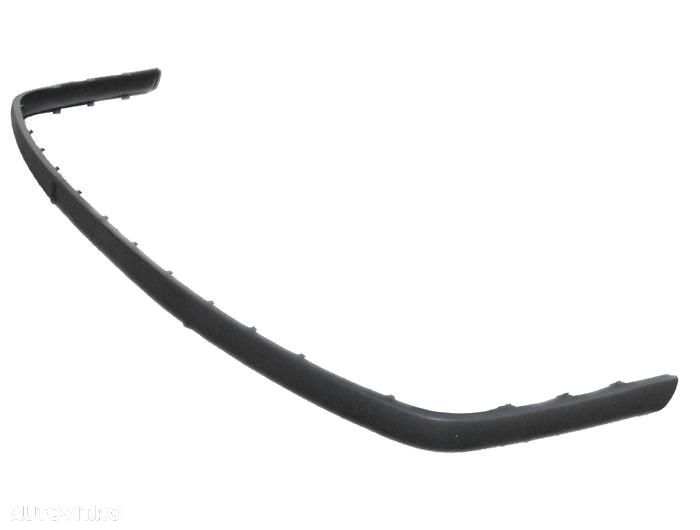 Ornament protectie bara fata Skoda Octavia 1 Sedan si Combi 1997-2000, bandou negru 1U0807717 - 1