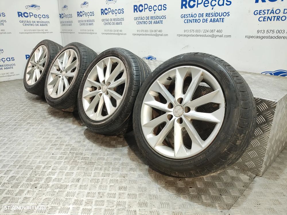 Conjunto de jantes 16 originais Seat Ibiza IV 6J Facelift FR 7J ET43 5x100 - 2