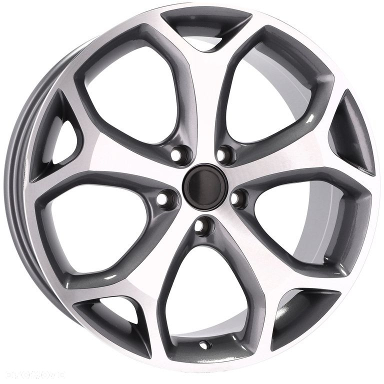 4x Nowe Felgi 17 5x108 m.in. do FORD Mondeo Focus Kuga S-MAX - BK386 - 8