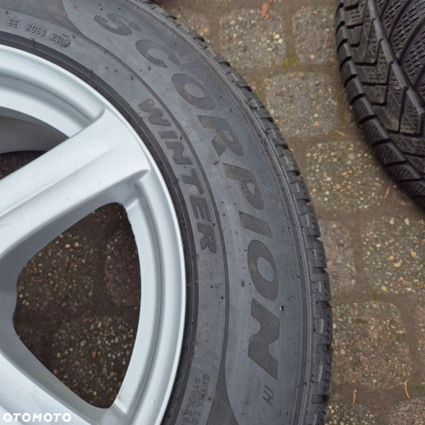 ZIMA KOŁA 17 FORD KUGA EVOQUE FREELANDER 225/65 R17 5x108 CZUJNIKI - 9