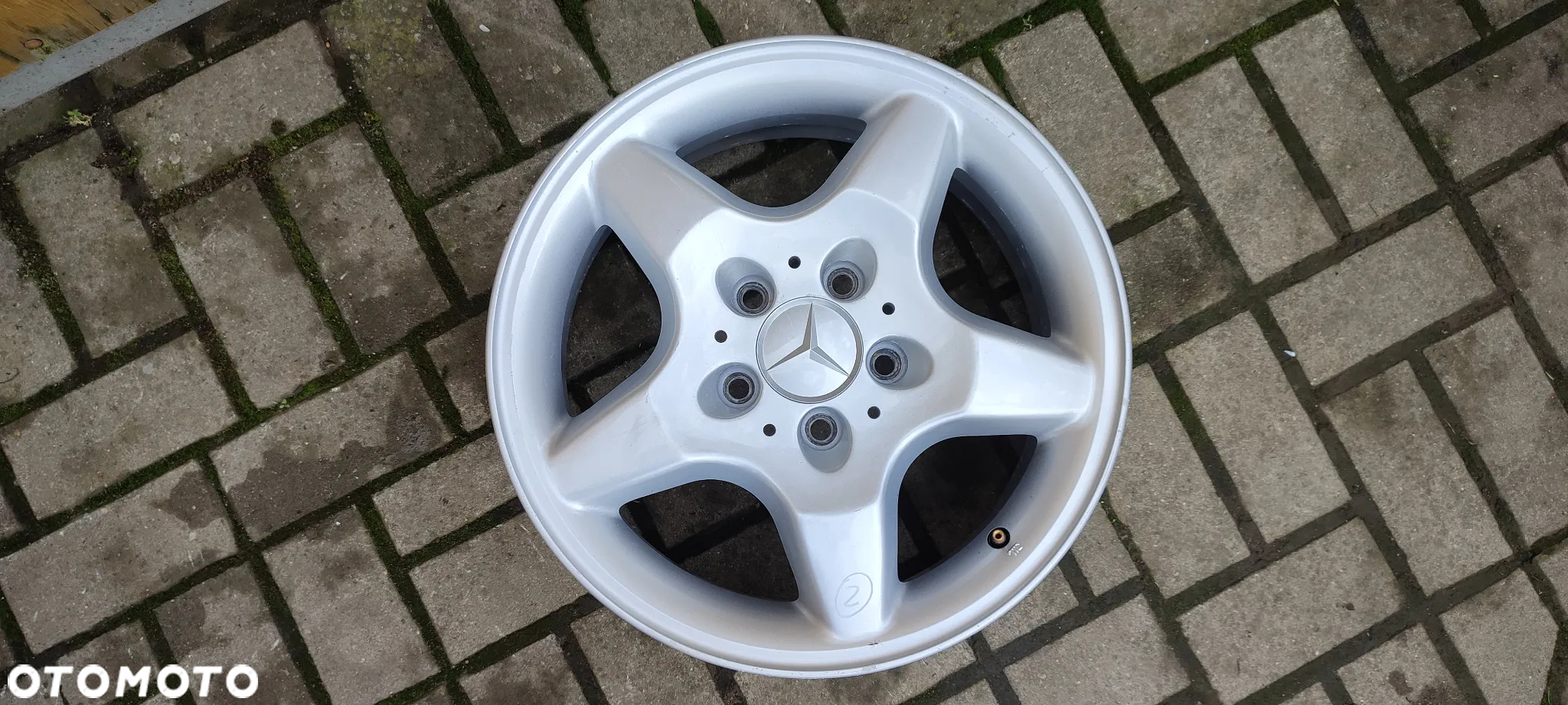 FELGI ALUMINIOWE 5x112 6,5Jx16 CALI ET47 1634010102 MERCEDES ML W 163 I INNE KOMPLET - 3
