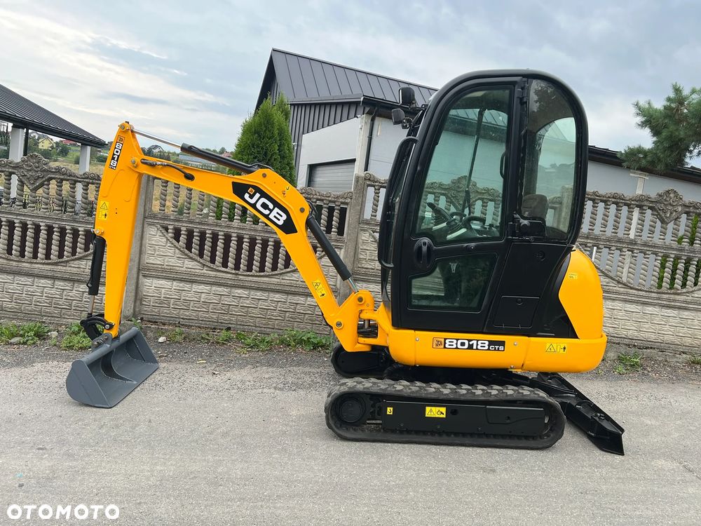 JCB 8018 CTS | Minikoparka JCB 8018 | 2 Tony | Rozsuwane Gąsienice | Stan IDEALNY | Mini Koparka | - 6