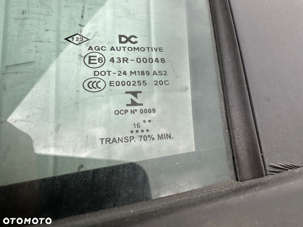 SMART 453  FORFOUR drzwi lewe czarne zlote szyba zamek podnośnik - 3