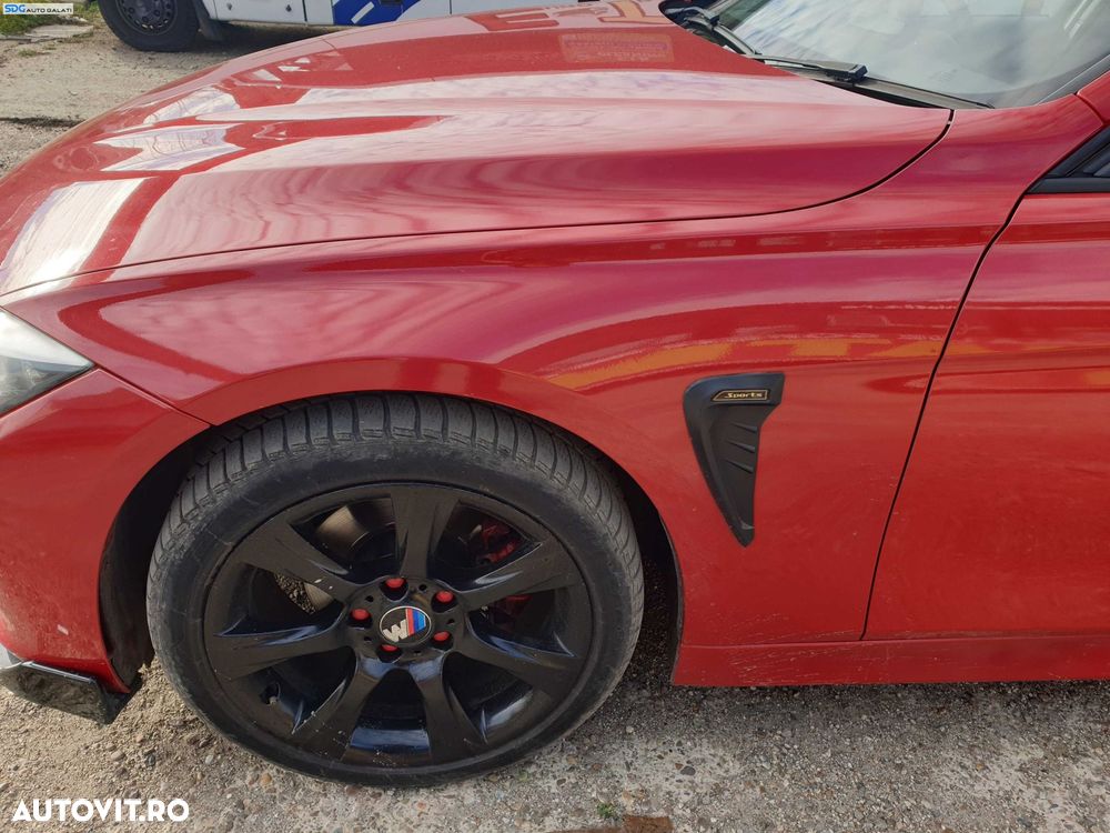 Aripa Stanga Fata BMW Seria 3 F30 F31 NFL Non Facelift 2011 - 2014 Culoare A75 Melbourne Red Metallic [K1125] - 1