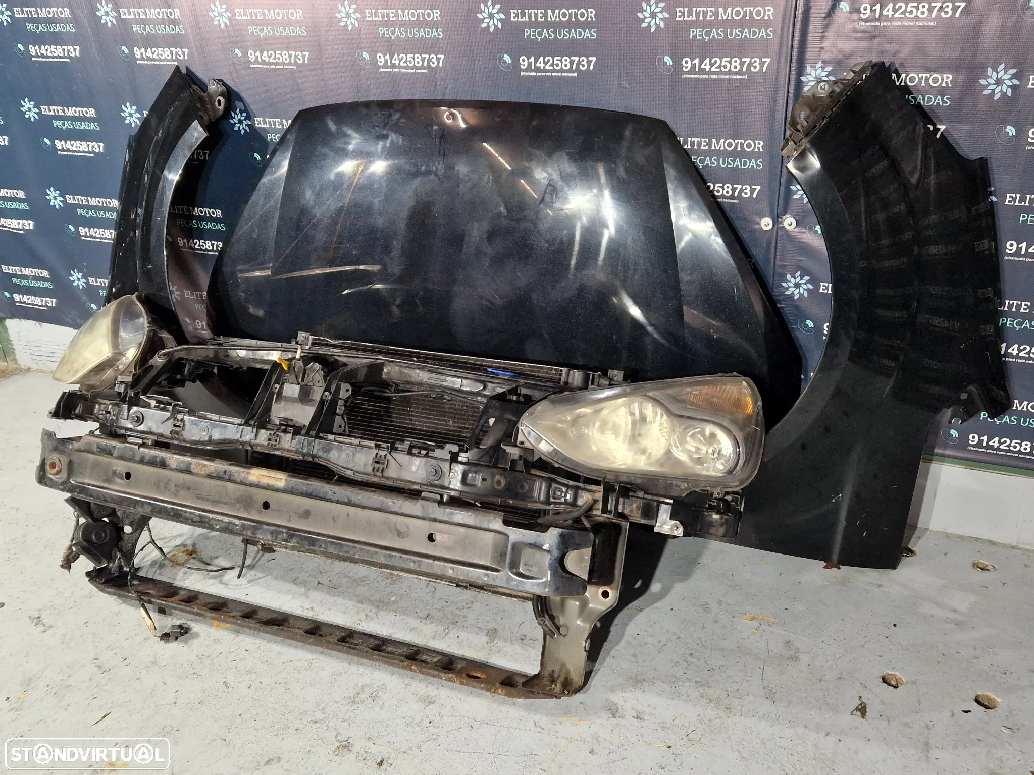 Frente completa usada FORD GALAXY 2.0 TDCI capot parachoques guardalamas SMAX GALAXY - 7