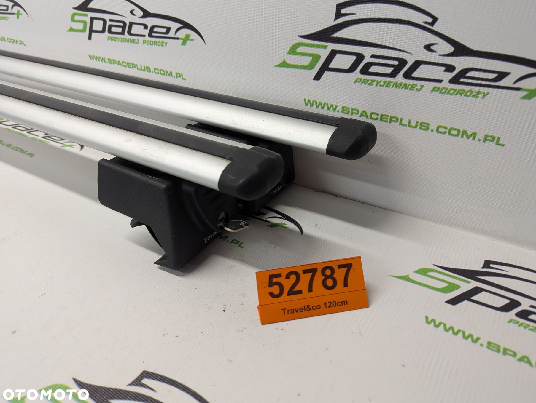 Bagażnik dachowy bazowy belki poprzeczki Travel&co 120cm na otwarte relingi. - 1