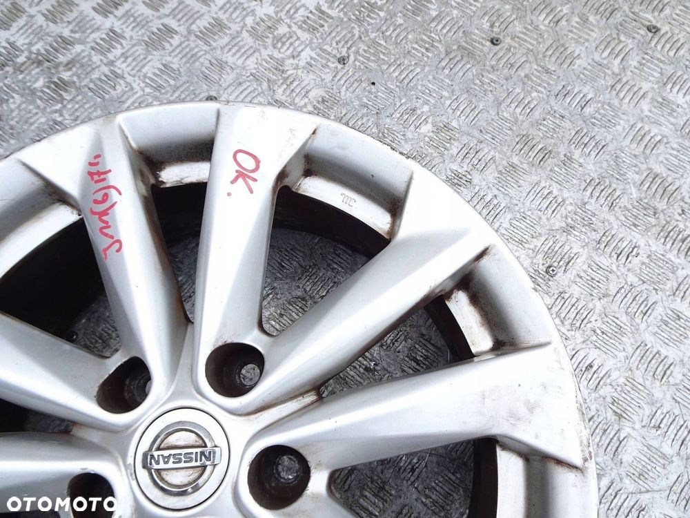 Alufelga Nissan Qashqai J11 17" 5x114.3 ET 40 - 5