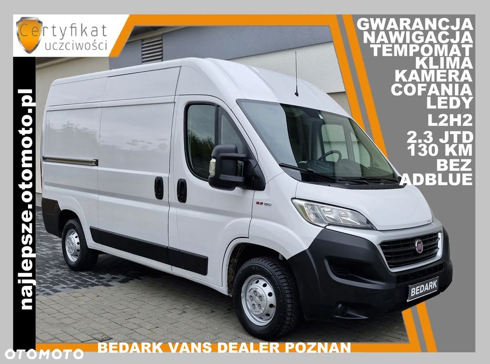 Fiat Ducato, L2H2, BEZ ADBLUE, nawigacja, tempomat, klima, kamera cofania