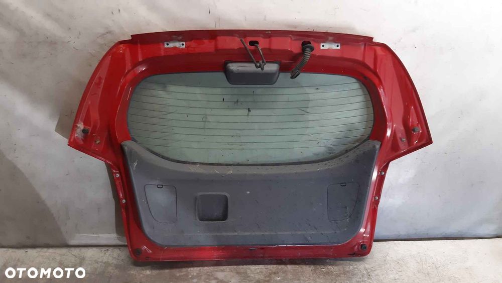 / KLAPA TYŁ TYLNA BAGAŻNIKA MITSUBISHI COLT 6 VI 3D 3 DRZWI Z30 P04 CZERWONY WGNIOT! - 4