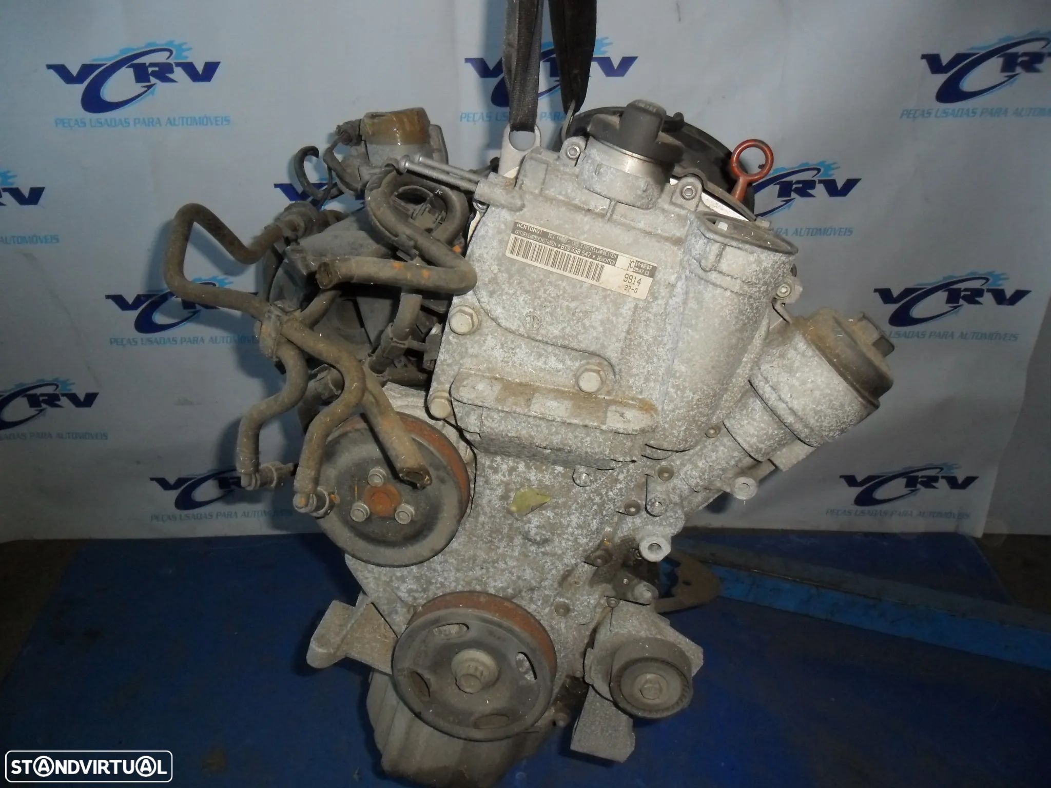 Motor Volkswagen Polo 1.6 16v  ref.: BTS - Motor usado - 1