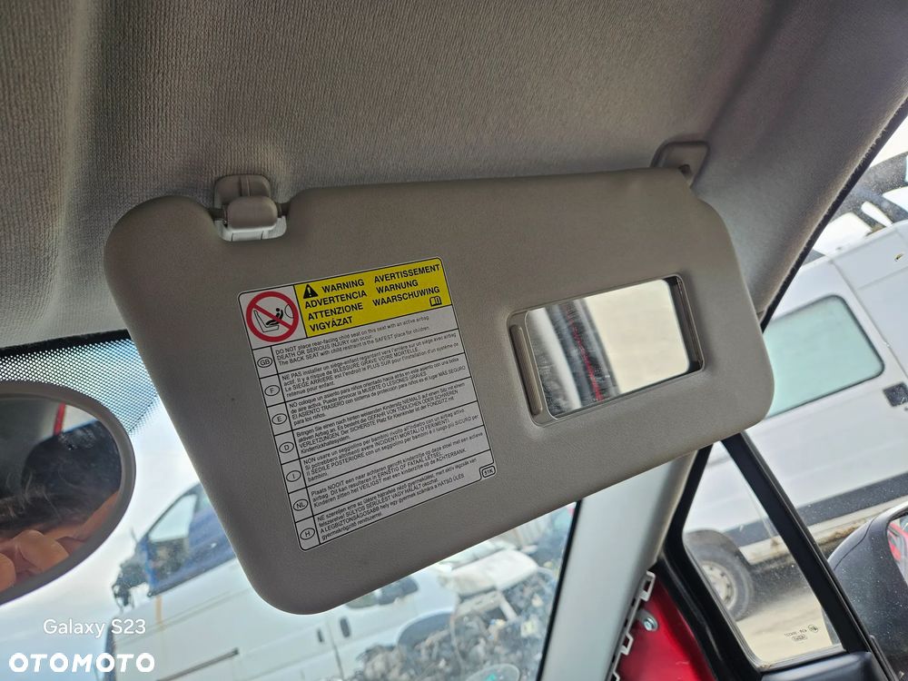 Osłona przeciwsłoneczna prawa daszek Suzuki Splash 2011r Europa 5d hatchback - 2