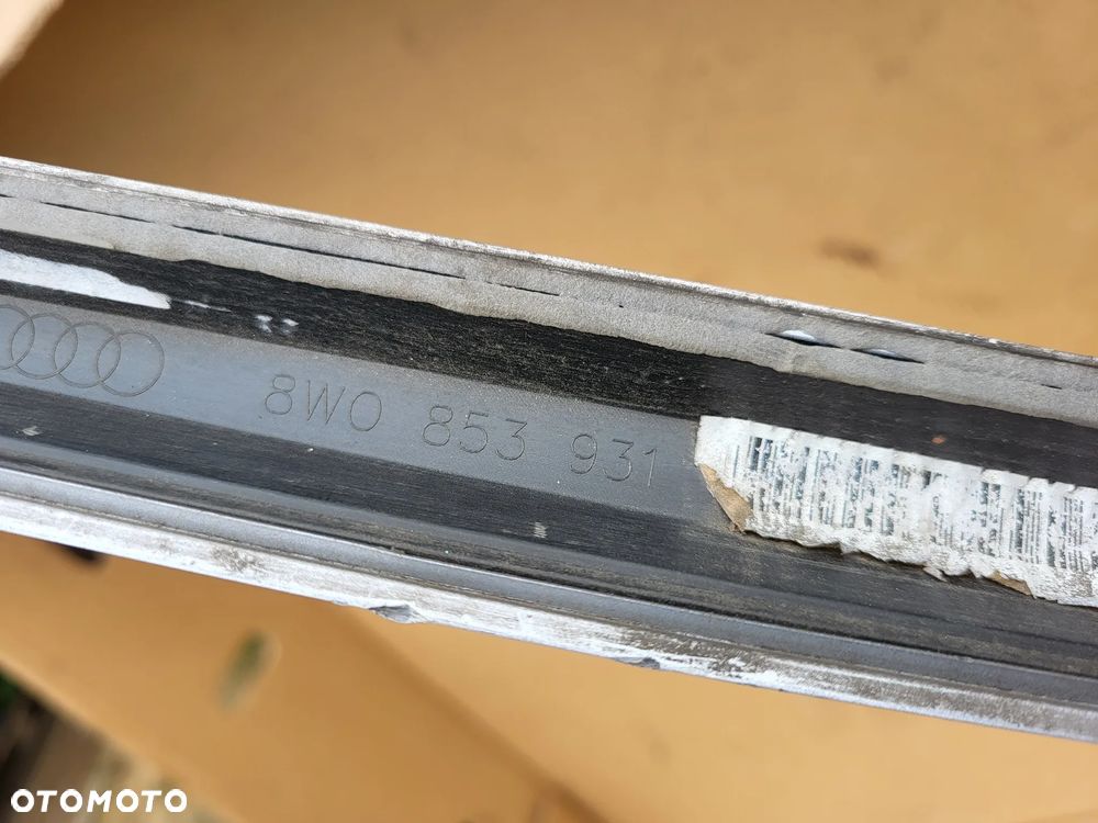 LISTWA PROGOWA LEWA AUDI A4 B9 S LINE - 4