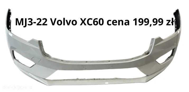 Volvo XC60 II zderzak przód przedni 31425160 biały / Zderzak Przód Ford Focus Mk4 Lift 2020- NX7B-17C831-AA - 1