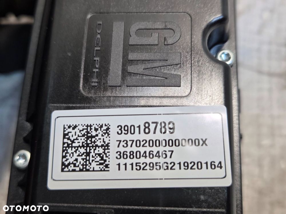 OPEL ASTRA K 5 V PANEL KLIMATYZACJI NAWIEWU 39018789 - 6