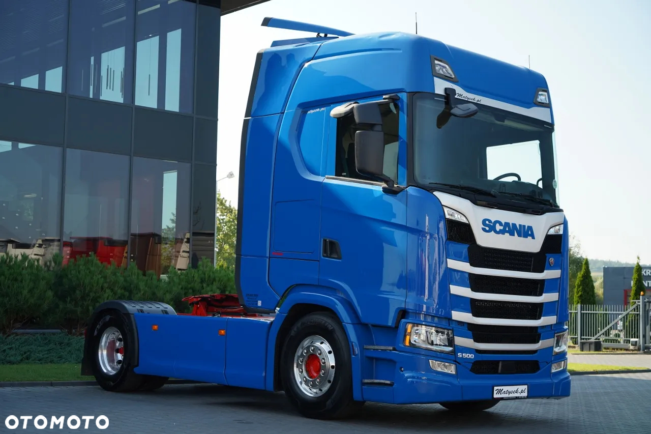Scania S 500 / RETARDER / KLIMA POSTOJOWA / ALUFELGI / PO KONTRAKCIE SERWISOWYM - 5