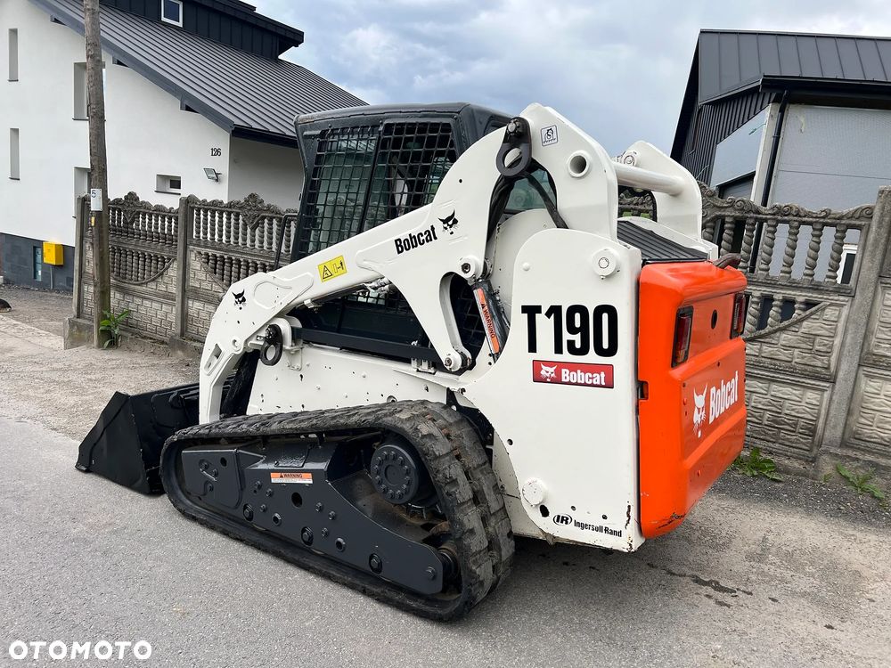 Bobcat T190 | Ładowarka Gąsienicowa BOBCAT T 190 | Joystick | Łyżka | Widły | Waga 3450kG | Miniładowarka | Stan Bardzo Dobry | CENA BRUTTO | - 4