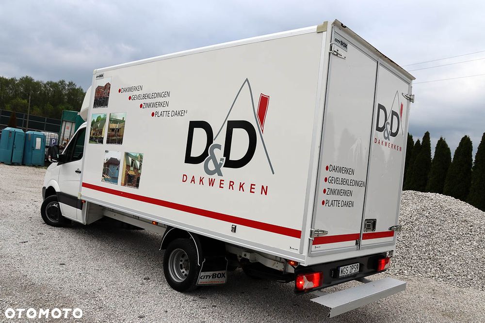 Volkswagen CRAFTER 50 MAXI Kontener/Firanka Fabrycznie DMC 3500kg - 9