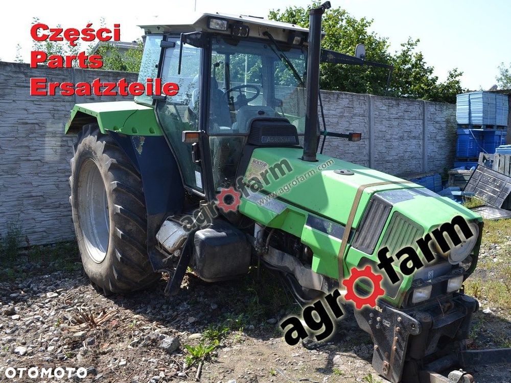 Deutz Agrostar 6.81 części, skrzynia biegów, oś - 2