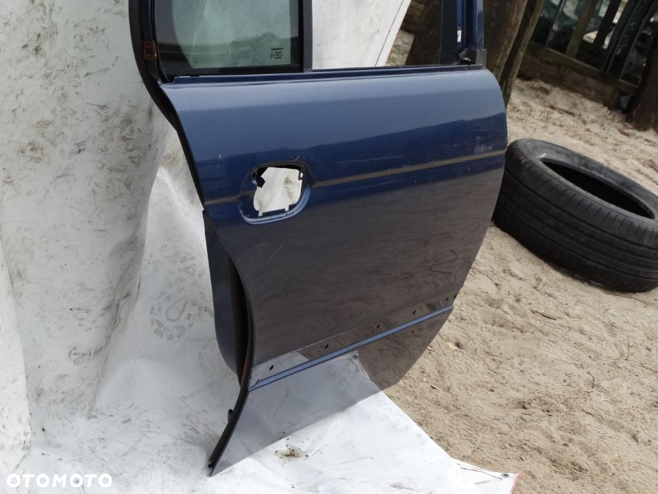 BMW E39 Drzwi Niebieskie Granatowe Prawy Tył - 4
