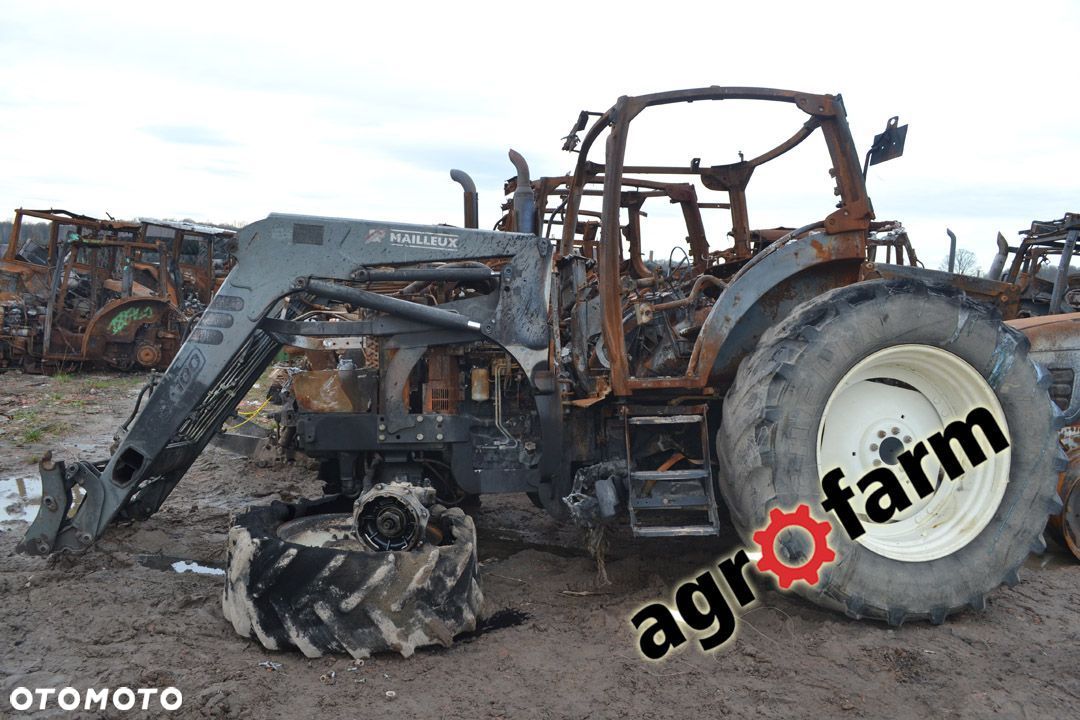 New Holland części używane T6020 T6010 T6030 T6 silnik most skrzynia zwolnica piasta koło zębate - 1
