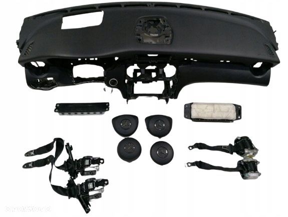 komplet poduszki deska pas pasy mercedes glc w253 head up - 1