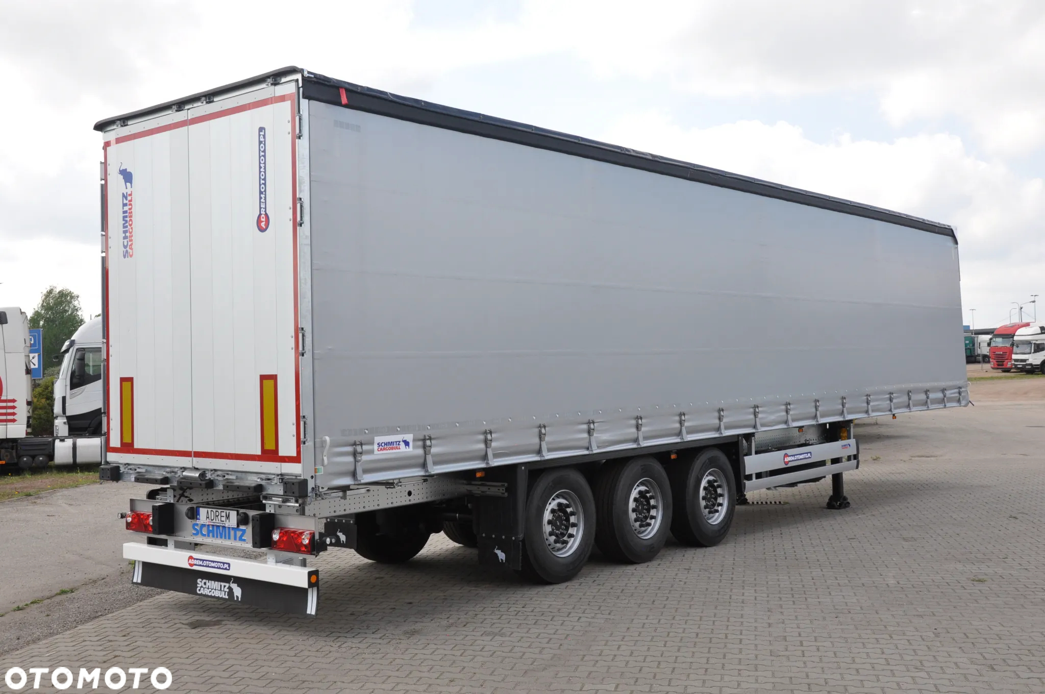 Schmitz Cargobull STANDARD PODNOSZONY DACH PODNOSZONA OŚ DWA KOŁA ZAPASOWE - 8