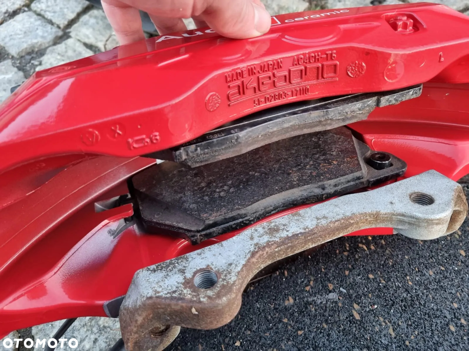 Hamulce ceramiczne komplet przód tył zacisk tarcza ceramika Audi Rs6 C8 - 12