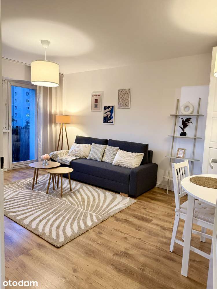 Przytulne 42 m², 2 osobne pokoje, osobna kuchnia, balkon | Bielany