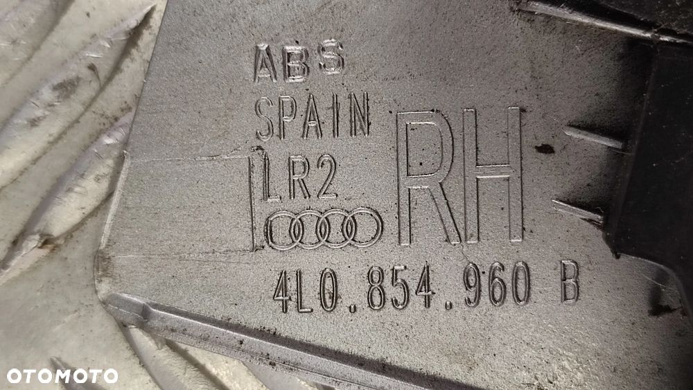 AUDI Q7 4L 05-15R LISTWA NAKLADKA OSLONA BLOTNIKA S-LINE PRAWA 4L0854960 LEWA 4L0854959 - 7