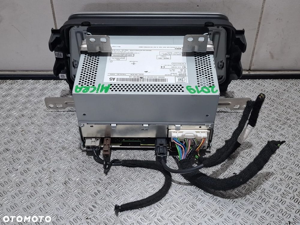 Radio fabryczne Nissan Micra V K14 1,0 2019 rok nr 2591A5FA5C - 4