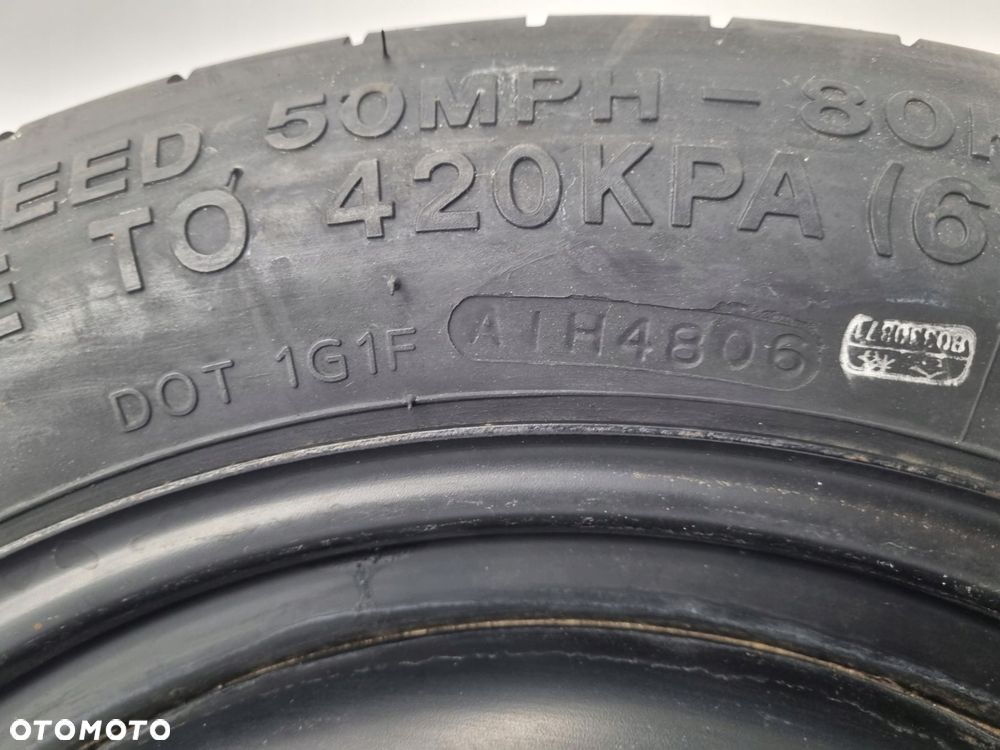KOŁO DOJAZDOWE Ford C-Max Focus Mk2 II 125/85 R16 5x108 1S71MH dojazdówka - 7