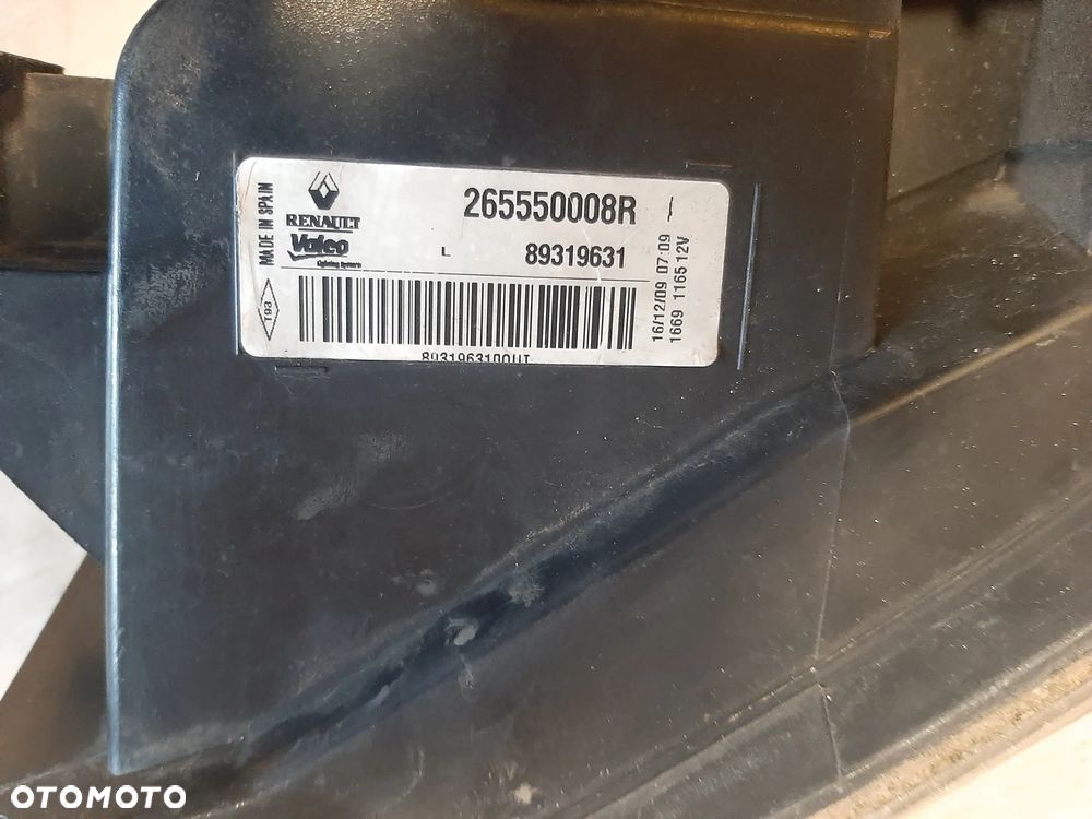 Lampa Renault MEGANE III lewy tył - 6