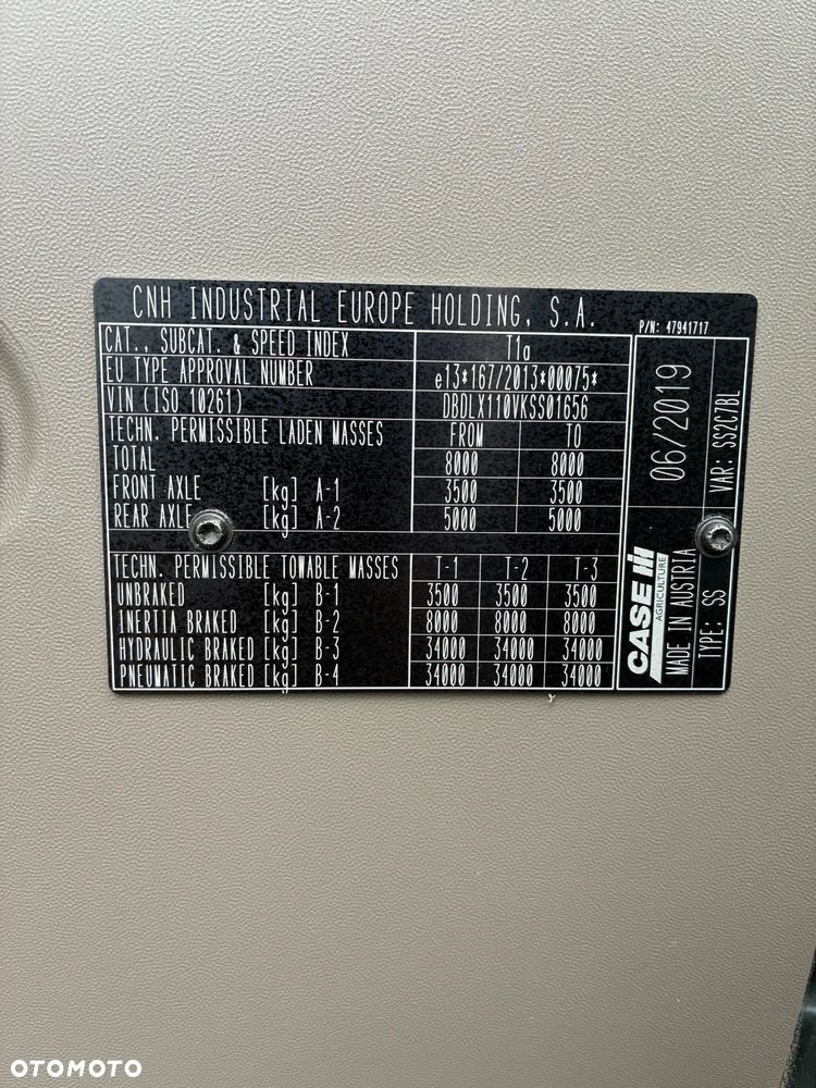 Case IH LUXXUM 110 - 14