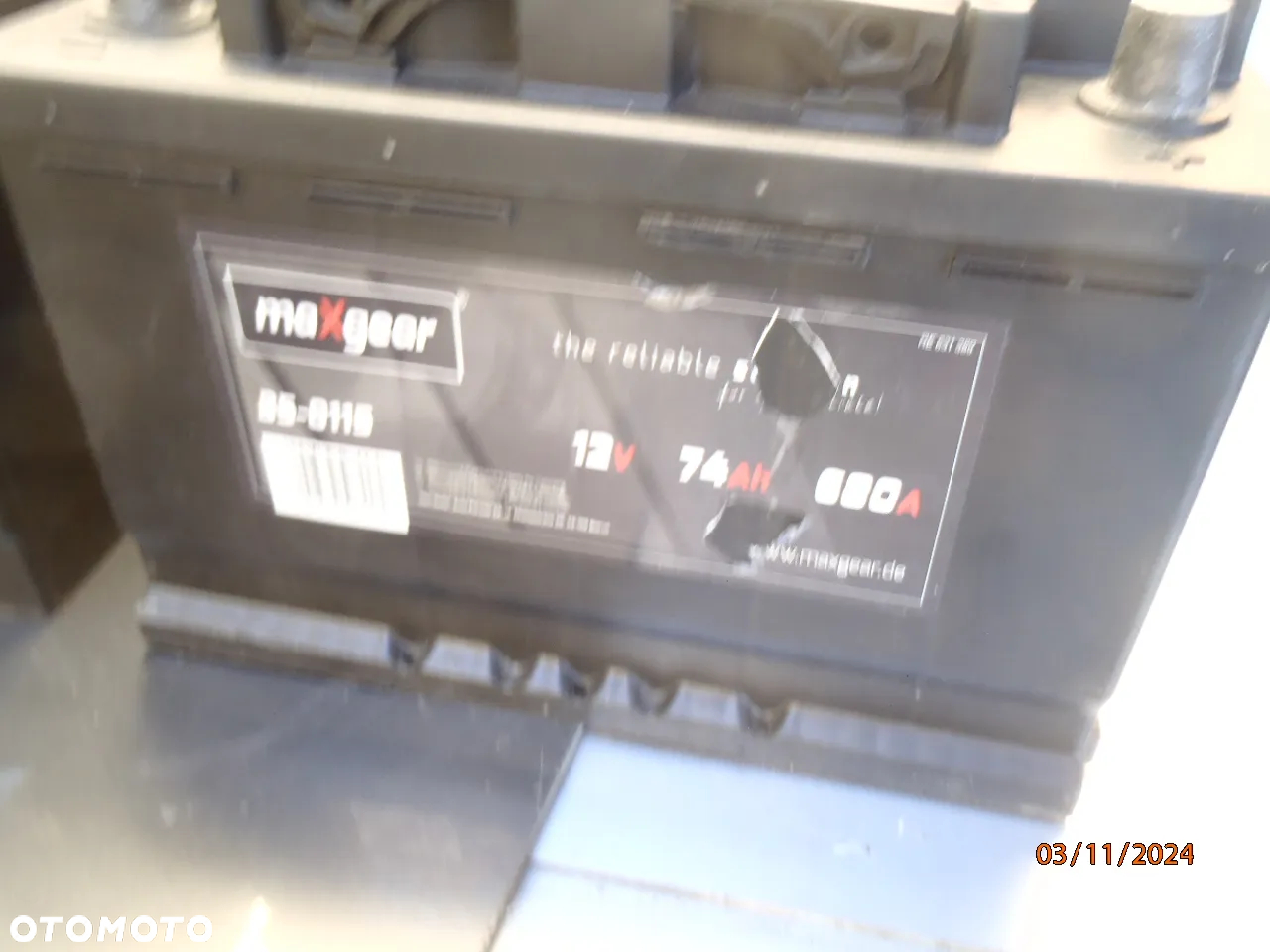 akumulator starline 95ah 800a/en 12v car1sc90j 90ah 680a maxgear 85-0115 74ah 680a oberdon dynamic 74ah 680a - 15