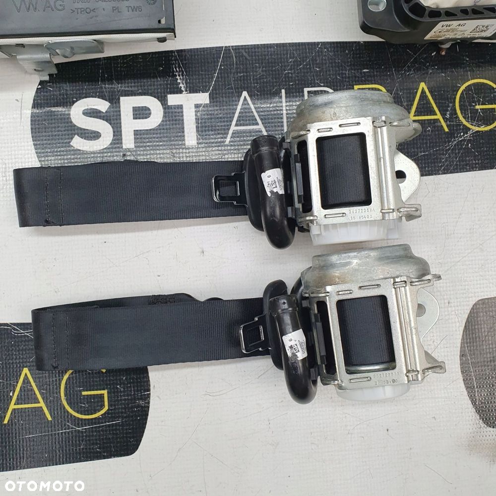 SKODA OCTAVIA IV 4 DESKA ROZDZIELCZA KONSOLA KOKPIT PULPIT PODUSZKI AIRBAG AIR BAG PASY KIT SET - 9