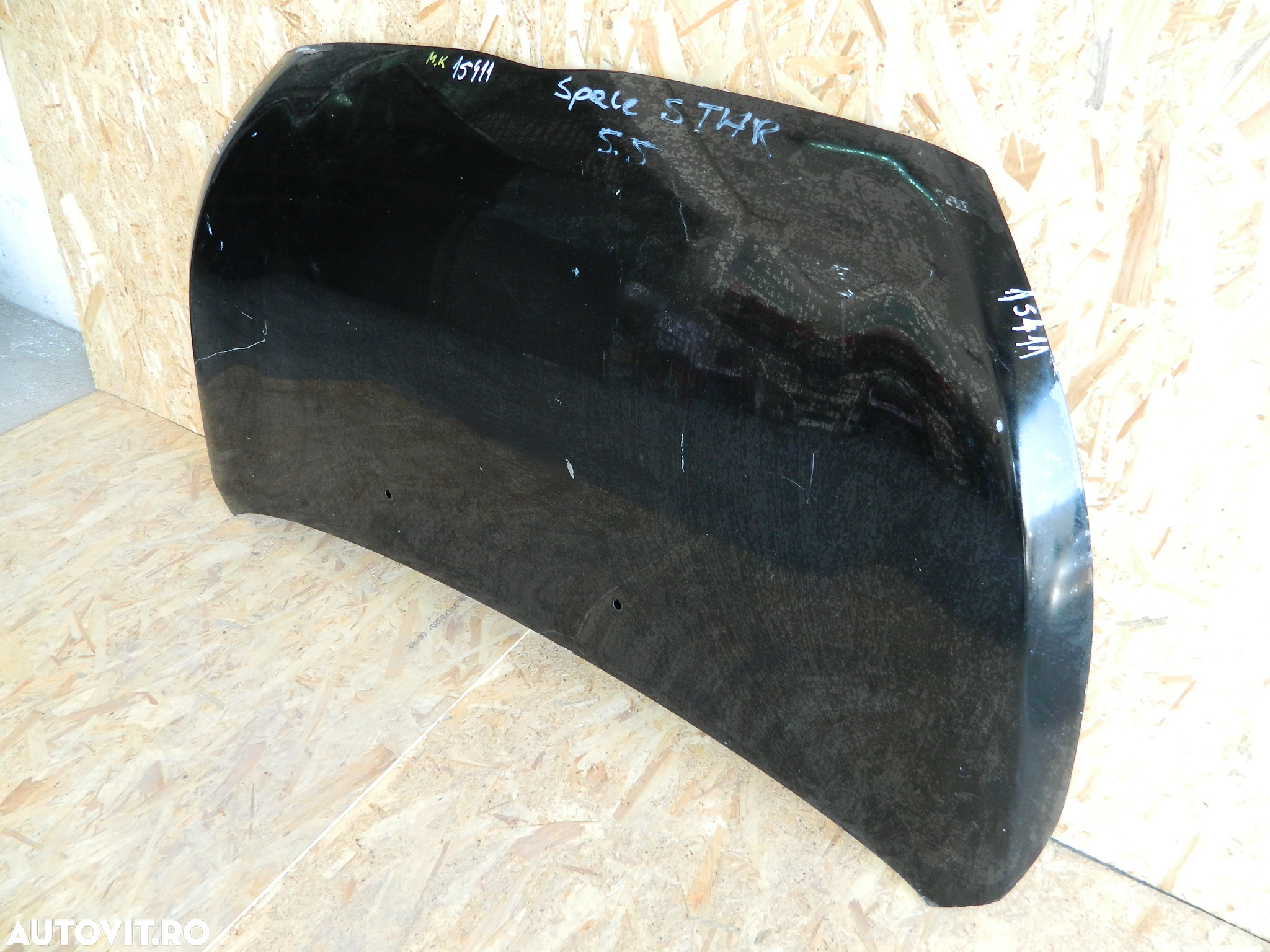 Capota motor, Mitsubishi Space Star, 2012, 2013, 2014, 2015, 2016. - 2